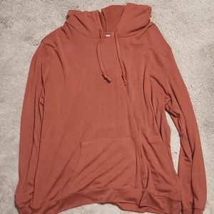 Express Hoodie Tee, Size M, Blush Color